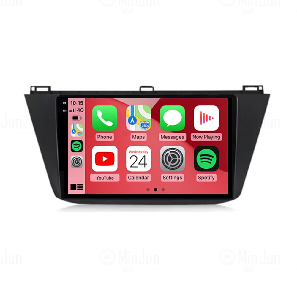 Android 14 Carplay Auto Car Radio For Volkswagen Tiguan 2 Mk 2016 2017 2018 2019 2020 2021 2022 Player GPS Navigation WIFI+4G