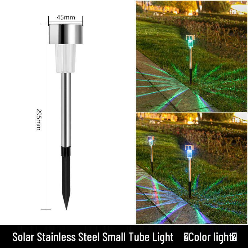 Waterproof Outdoor Solar Lawn Lamp for Garden, Courtyard, or Villa Decor