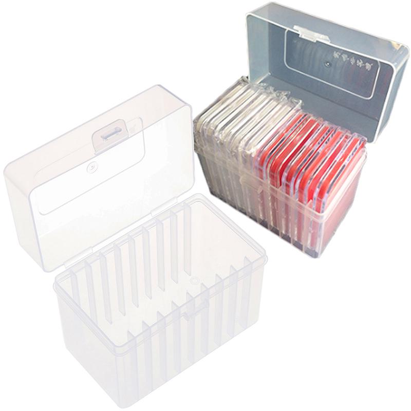 1 buc. Plastic Alb Capacitate Cutie de Depozitare Monede Suport Slab Pentru Pccb Ngc