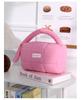 Candy Color Cotton Cosmetic Storage Bag - Large Capacity & High-end