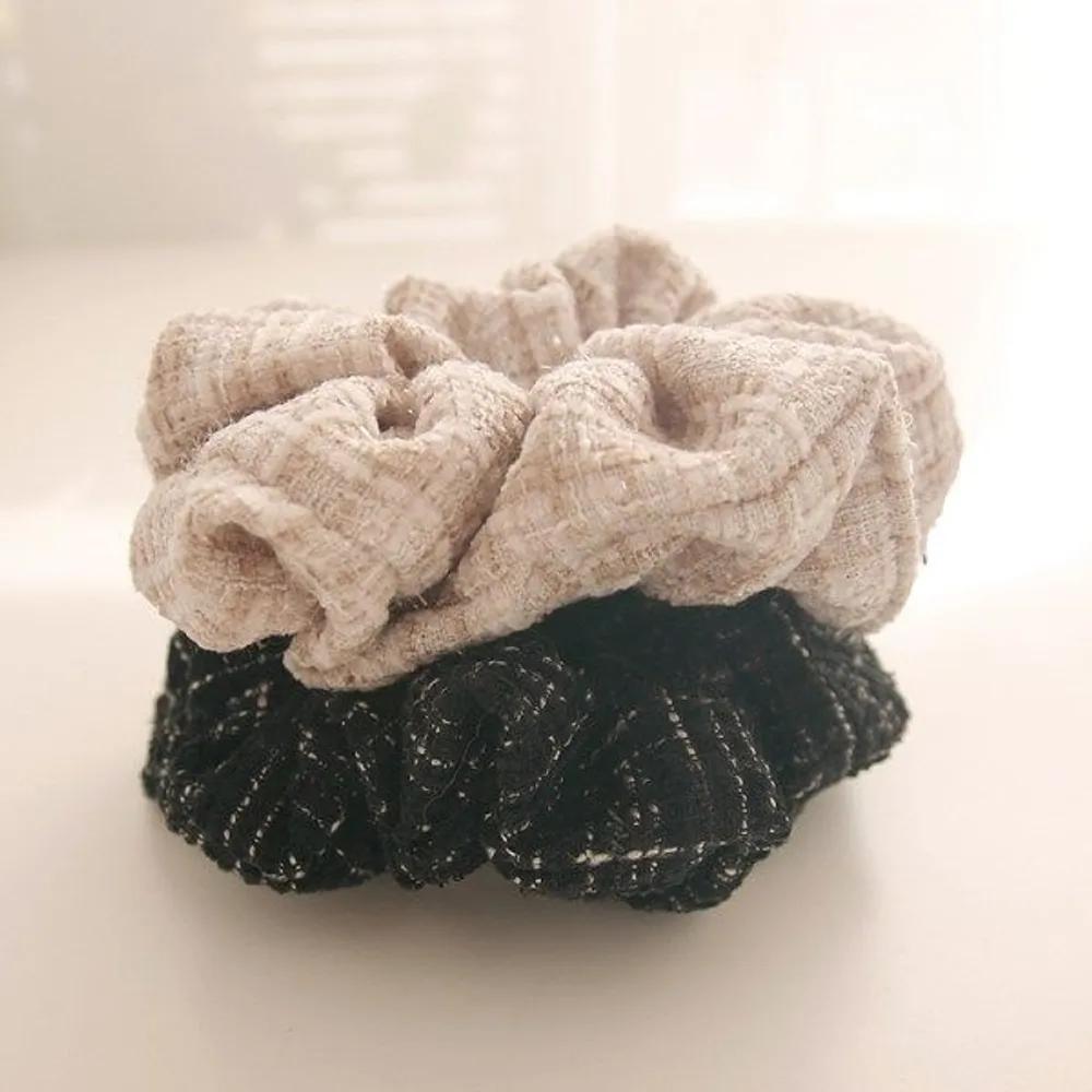 J Lauren Tweed Twinkle Tassel Hair Tie H0727 beige