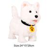 Cute Interactive Plush Dog Walking Barking & Tail Wagging Soft Interactive Electronic Plush Puppy Toy Gift Toy for Girls & Boys