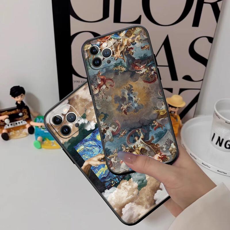 Fresco Adam Sculpture Case for Motorola Edge 60 60s 70 G86 G56 G54 E14 G04S G45 G54 G64 S30 S50 X30 X40 X50 Pro Power