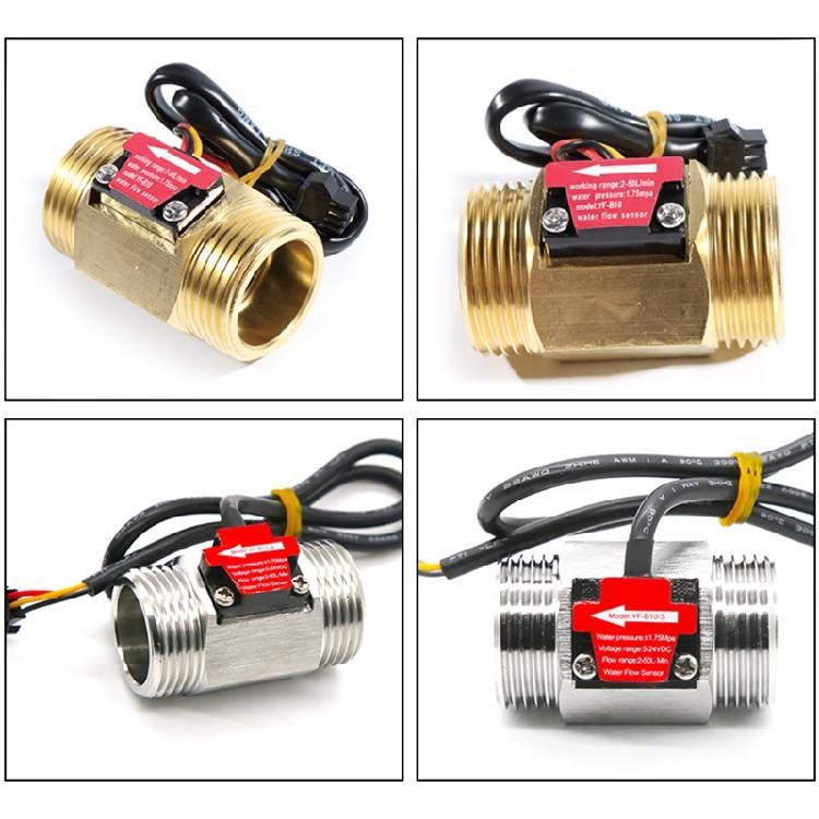 Water Flow Sensor Water Flow Switch for Water Heaters Water Flow Measurement