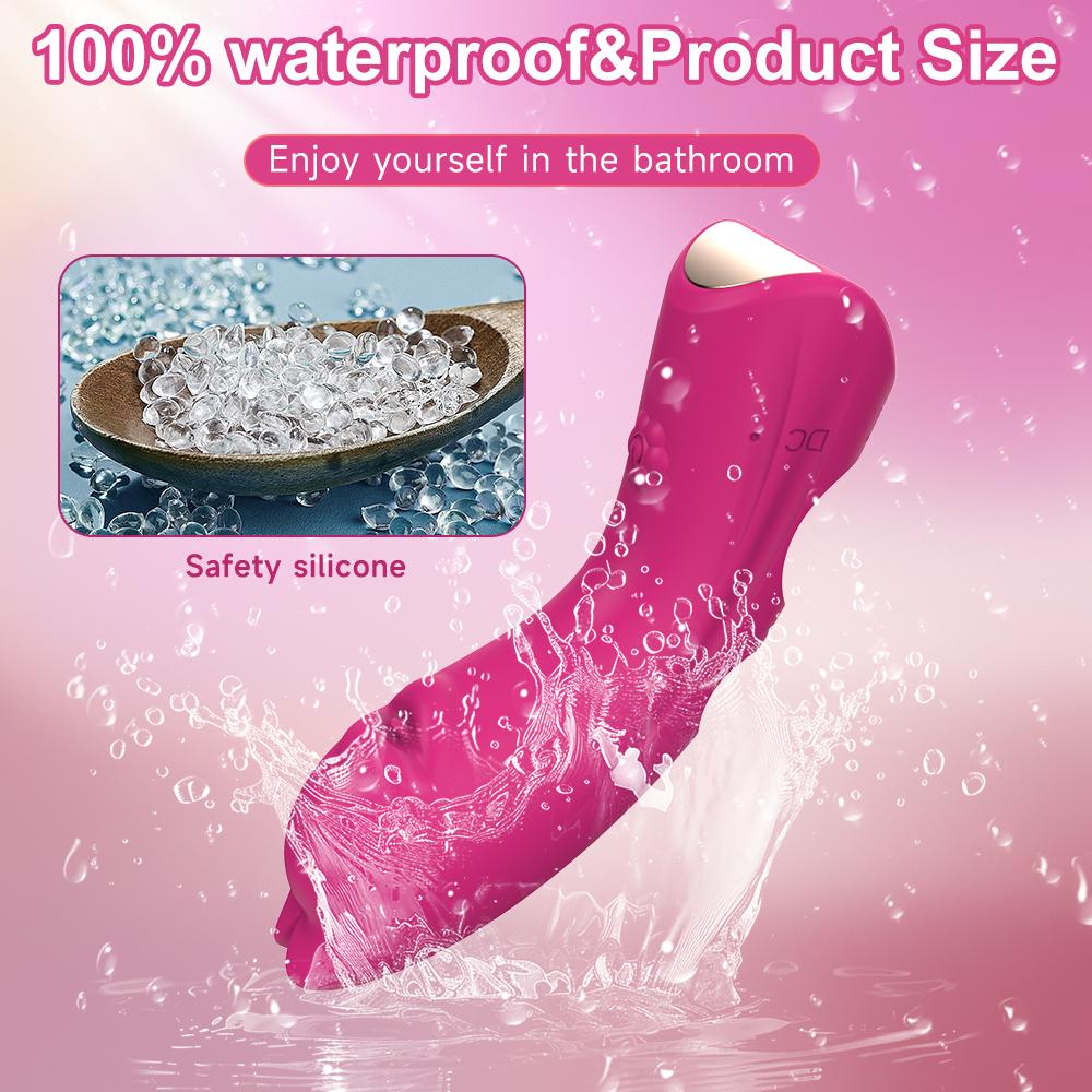 Finger Vibrator 10 Vibrating Modes Bullet Nipple G Spot Clitoral Stimulator Rechargeable Clit Vibrators Female Sex Toy for Women