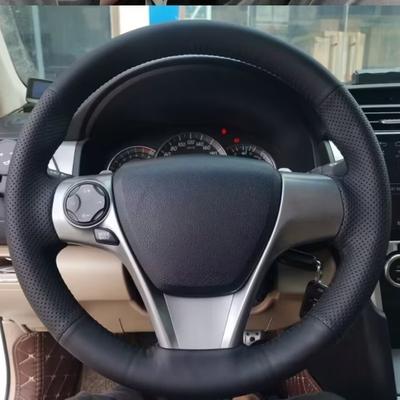 Autostuurhoes Leer Voor Toyota Venza Camry 2012 2013 2014 2015 Stuurvlecht Auto-accessoire