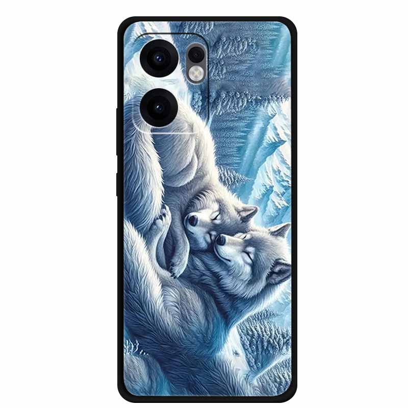 Phone Case For OPPO Reno 13F Case 13 F Coque Black Silicone Soft TPU Back Cover Bag For OPPO Reno13F A5x Case Protective Shell