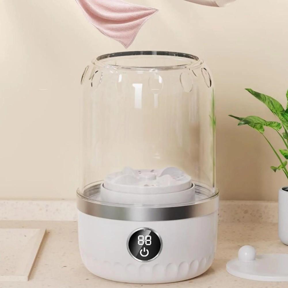 Cordless Mini Laundry Machine Rechargeable Electric Washing Cup  Camping
