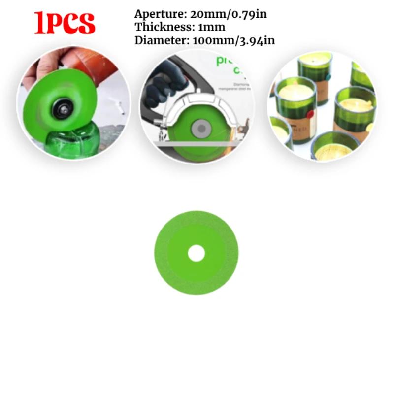 Glass Cutting Disc 100mm Heat-resistance Ultrathin Polishing Cutting Blade Low Noise Wear-resistant for Ceramic Tile Marble