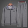 Men's Spring and Autumn Sports Suit for Middle-aged and Elderly – Grandpa Casual Two-Piece Set