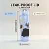 1PC Multi Cartoon Character Colorful Collage Print 750ml Portable Sports Water Bottle Leakproof Gym Outdoor Travel Drink Cup