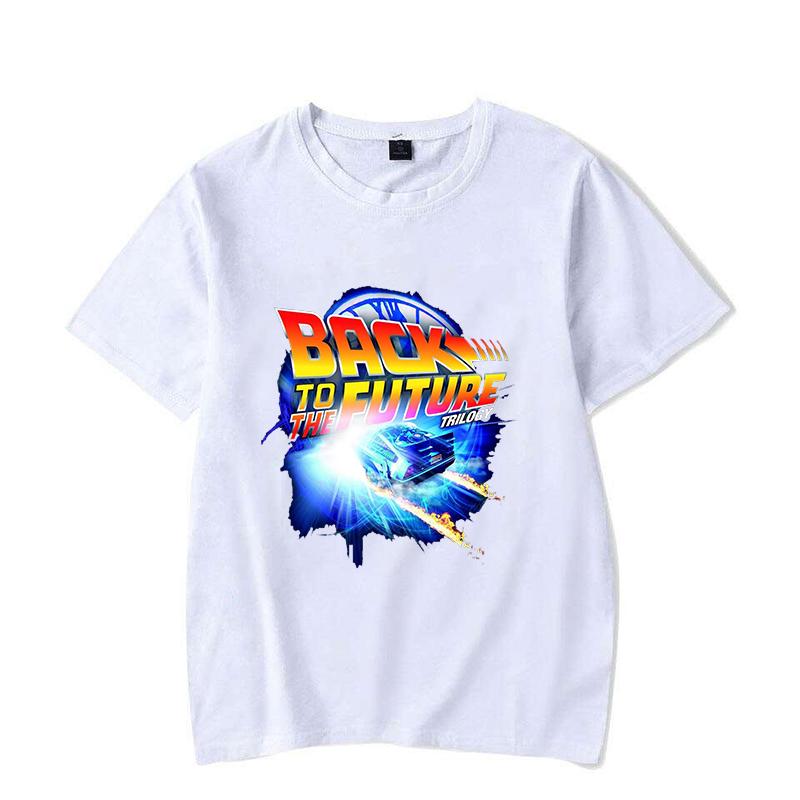 Hot Back To The Future T Shirt Men/women's Funny T-shirt Casual Cool Street Wear Fashion T Shirt Couple Hip Hop Shirt Top Summer