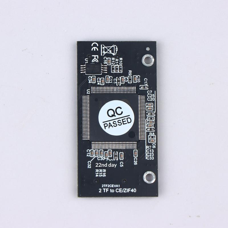 Dual Tf Card Memory Card To Ce Interface Connection Card Expansion Card For Computer Industrial Control Machine Vcr Nas