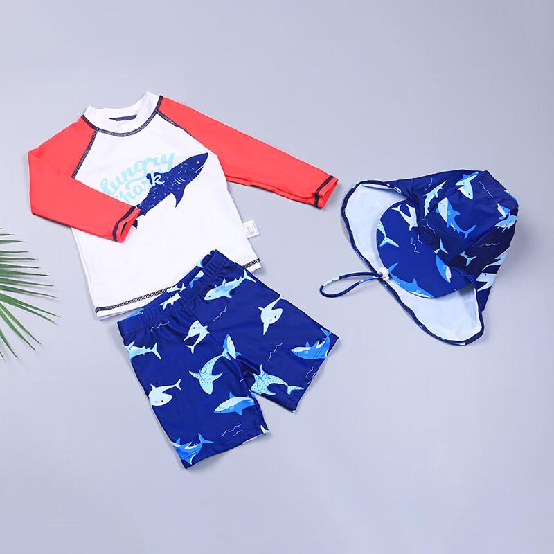 Boys' Cartoon Separate Swimsuit Set