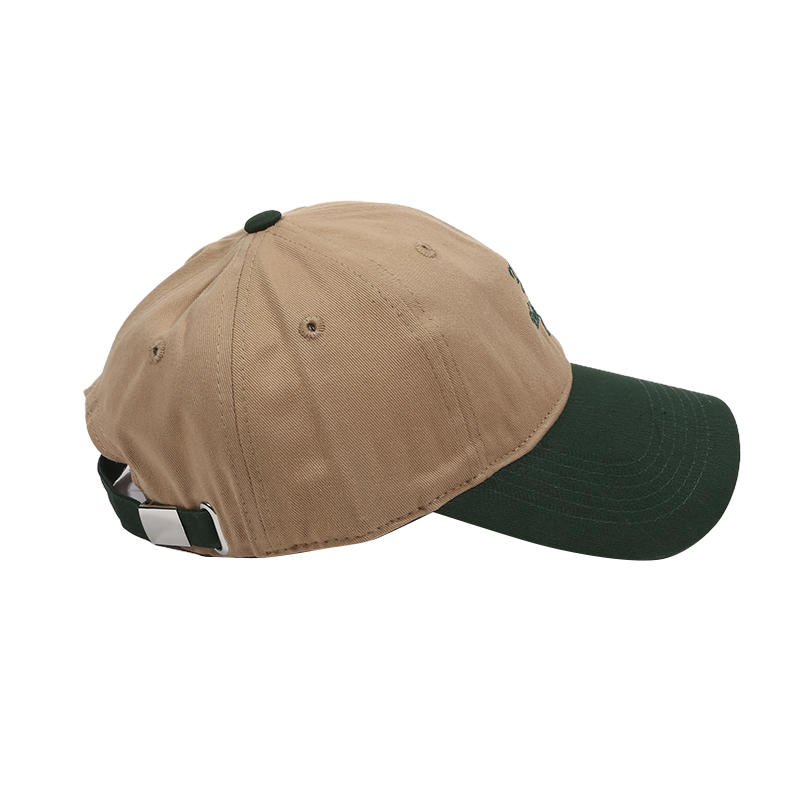 Fashion Korean Style Letter Embroidered Baseball Cap Unisex Street Casual Color Blocking Peaked Cap