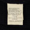 DSQUARED2 Made in Italy wool Long sleeve Shawl collar knit cardigan Men's Used