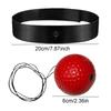 Boxing Reflex Ball Boxing Training Ball with Headband Boxing Speed Ball for Hand Eye Coordination Punching Speed