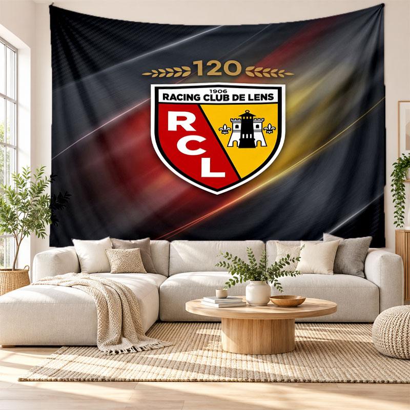 Lens FC Wall Tapestry, Soft Fabric Wall Hanging, Decorative Backdrop For Bedroom Home Wall Art