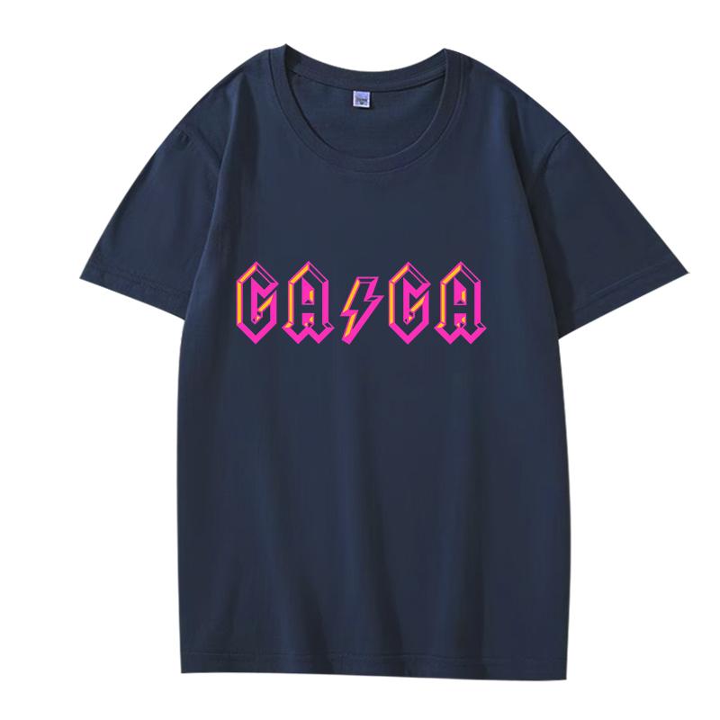 LADY GAGA Graphic T Shirt 2025 New Men ’s Women Oversized 100% Cotton Streetwear Fashion Short Sleeve Summer Print Unisex Tops