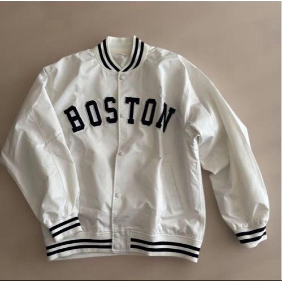 WEGO Stadium Jacket White