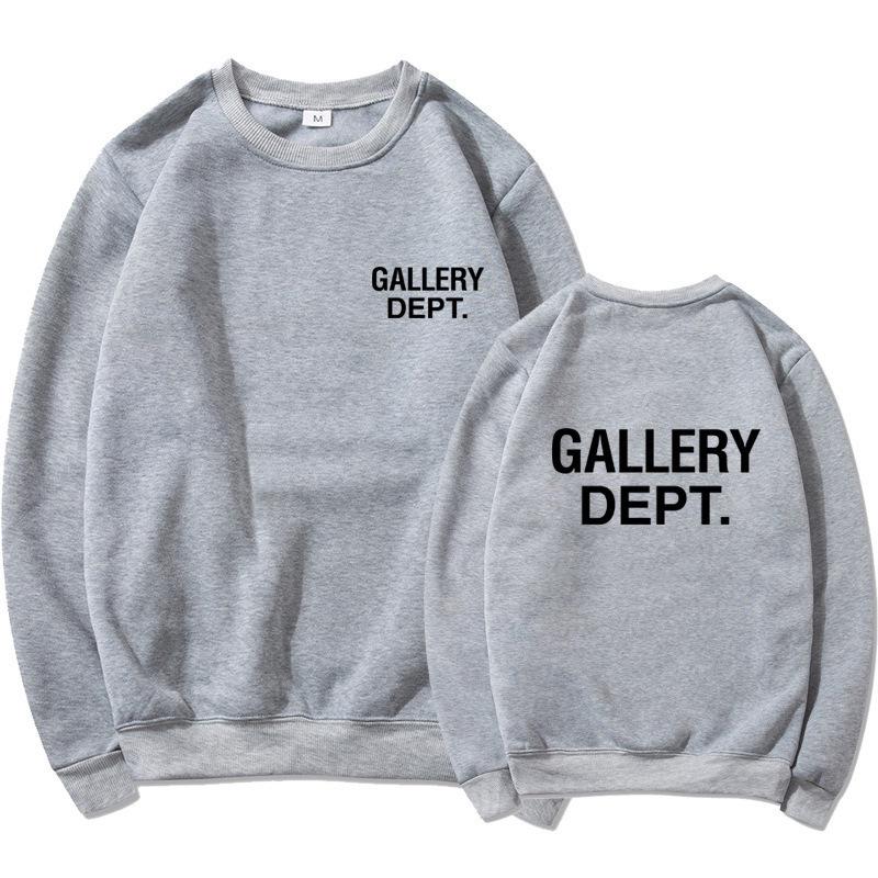 GALLERY DEPT 2026 Hanorac Unisex din Fleece cu Logo Trendy Transfer Termic