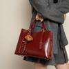 Light Luxury High-End Red Bag Atmospheric Bride Wedding Handbag Trendy Versatile Shoulder Bag