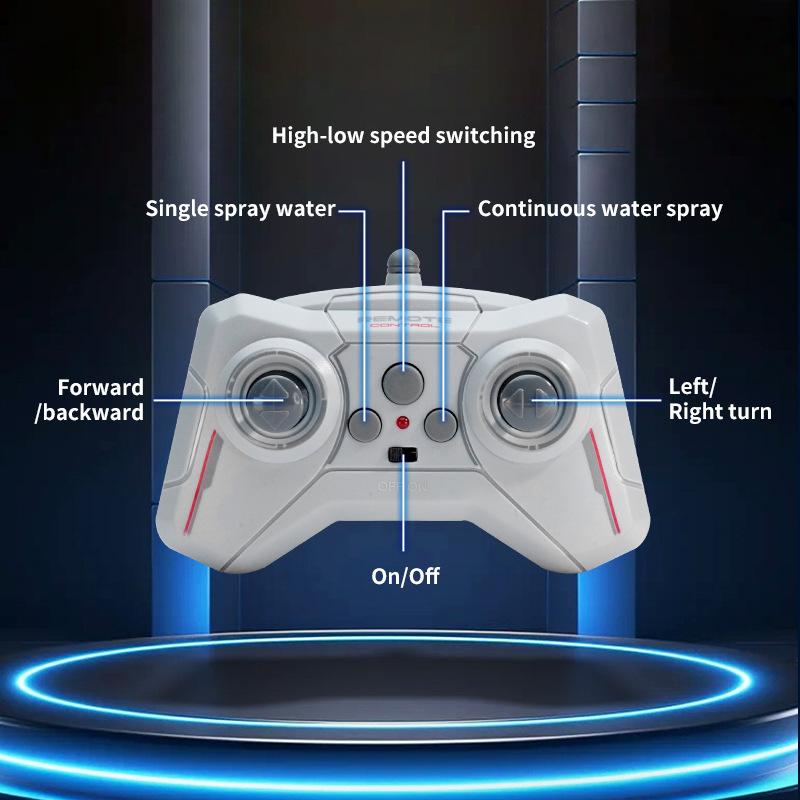 High Speed RC Boat 2.4GHz Remote Control Aircraft Carrier Warship S19 Electric Water Toy RTF Dual Motor Gift for Boys