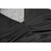 Sommer V-Ausschnitt Neckholder Neckholder trägerlos sexy schlicht plissiertes Kleid