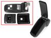 Peugeot 308 I 07-14 armrest set BLACK FABRIC + installation kit