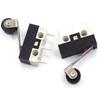 20Pcs Micro Limit Switch 3Pins Long Handle Roller Lever Arm SPDT Momentary Push Button Switch for Mouse DIY Accessories