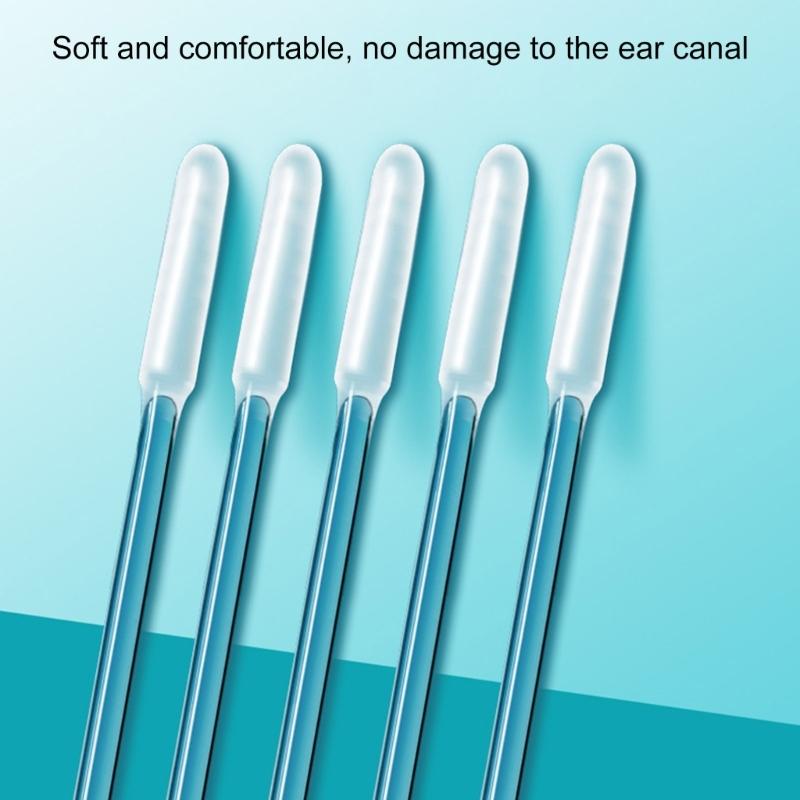 20Pcs Gentle Ear Care Kit Disposable Sticky Ear Cleaners for Family Ear Health Maintenance Travel Friendly Ear Care