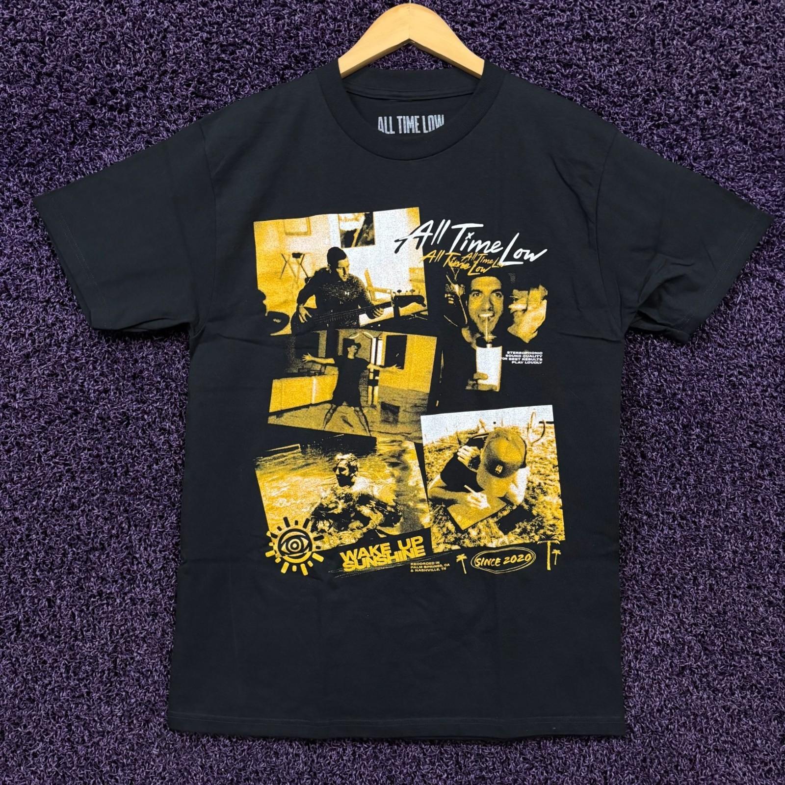 All Time Low Wake Up Sunshine Album Art Collage T-Shirt M XXL