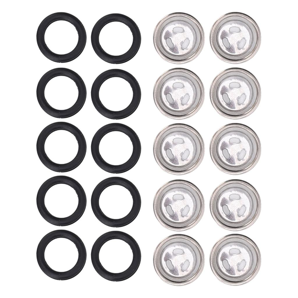 10pcs 12mm/18mm Motorcycle  Brake Master Cylinder Sight Glass Len Gasket with O  Motorcycle Brake Master Cylinder Window