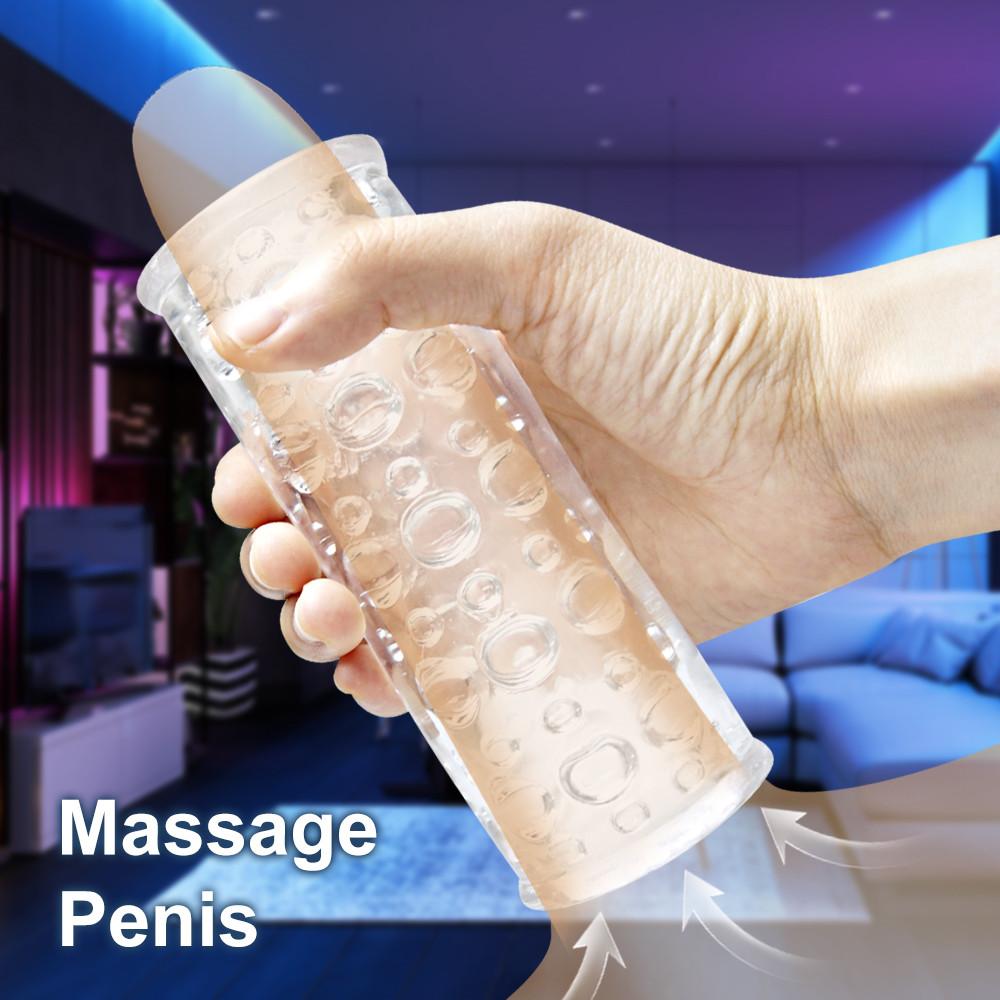 Vagina Mannlig Onanistopp Sexleketøy For Menn Bærbar Pocket Pussy Penis Utholdenhet Trening Sugemaskin