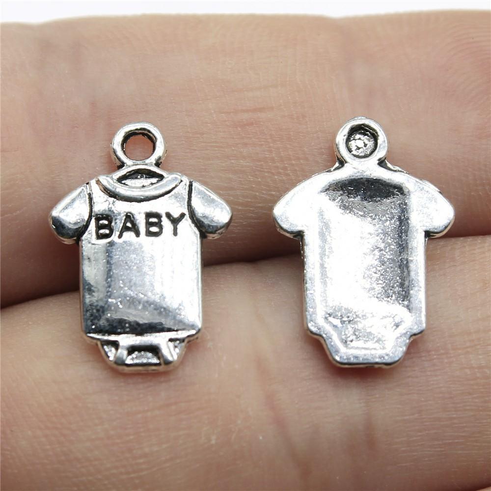 20pcs Sewing Charms For Jewelry Making Paperclip Pins Paper Clip Button Hanger Mannequin Iron Yarn Charms