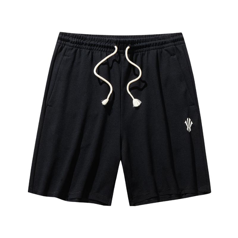 Anta Basketball Series Kyrie Irving Comfortable Simple Versatile Loose Breathable Letter Lace-Up Mid-Waist Five-Point Casual Shorts 172521306-4