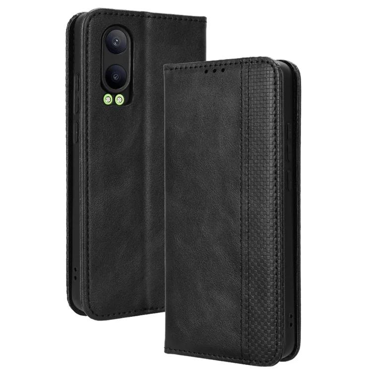 

For Oppo K12x 5G OnePlus Nord CE4 Lite 5G Stand Case Magnetic Closure Leather Phone Cover