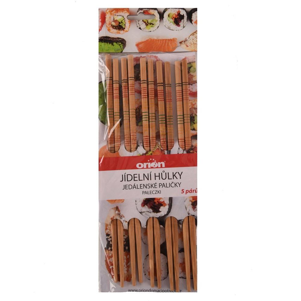 Bamboo sushi chopsticks 22.5 cm 10 pcs.