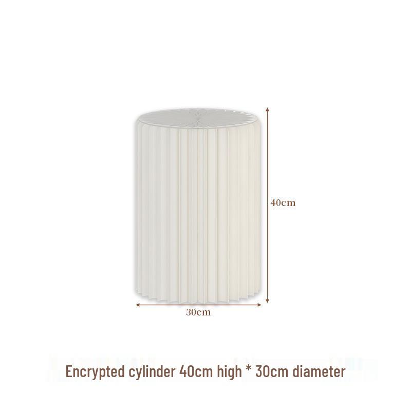 Multi-Layer Folding Exhibition Stand & Wedding Aisle Display Rack with Creative Cylinder Design