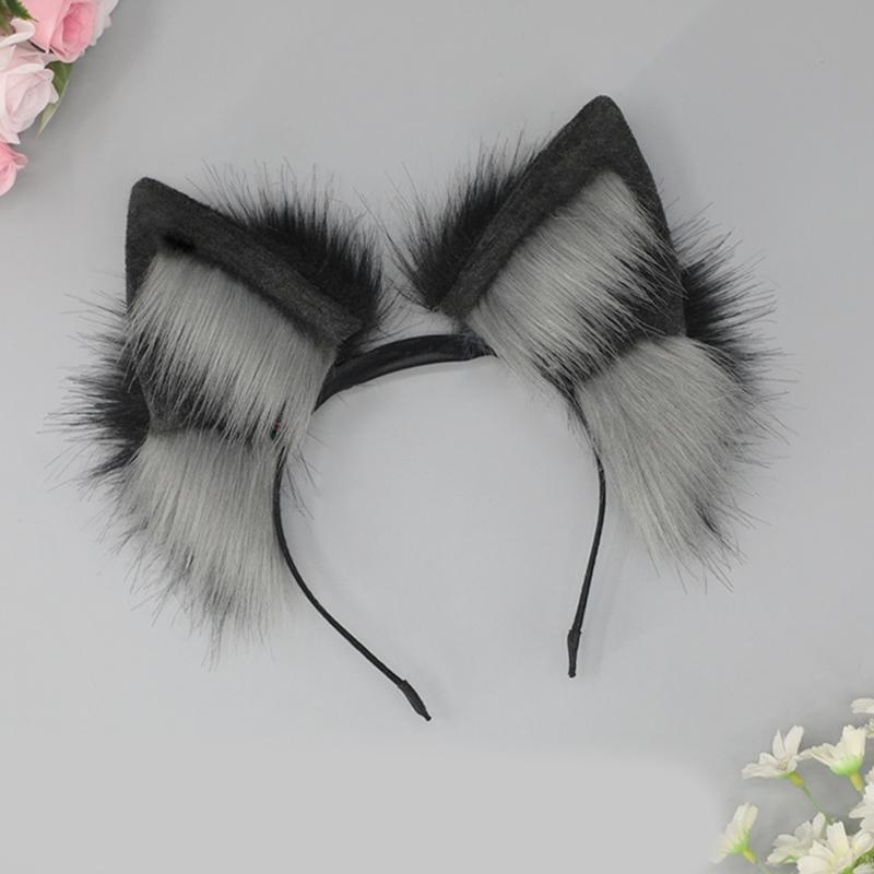 Halloween Cats Ear Hair Hoop Cute Girls Live Broadcast Cosplay Party Headwear