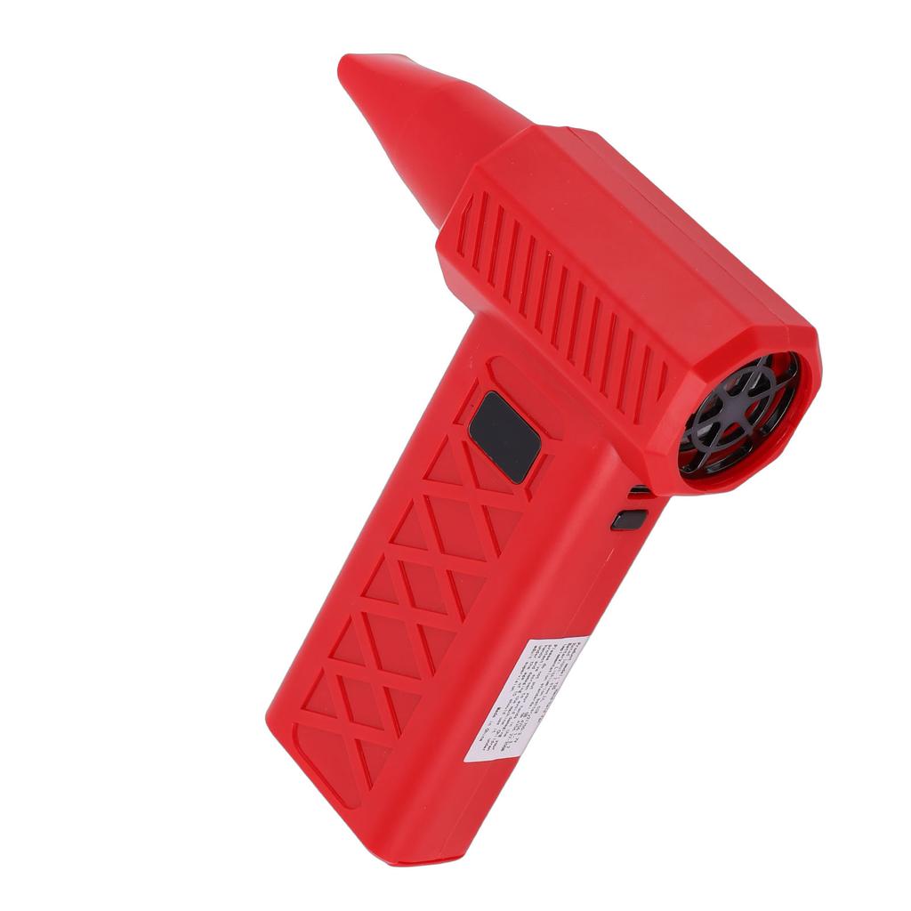Duster LED Digital Display High Power High Speed Portable Electric   Blower Duster with Emergency Light for Outdoor Travel
