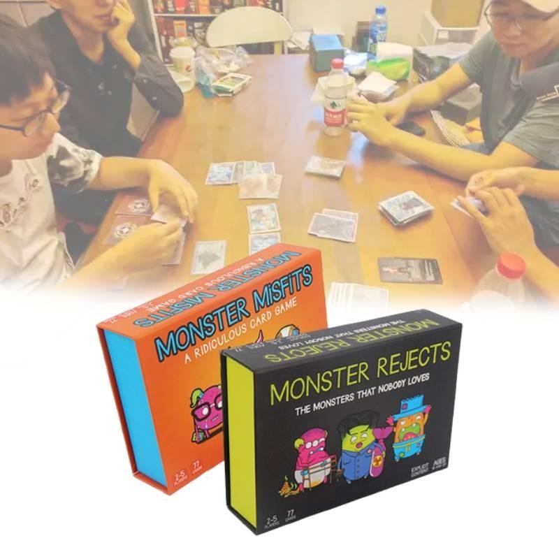 Rejects Misfits Monster Board Games Family Party Casual Play Fun Props Gift Kids