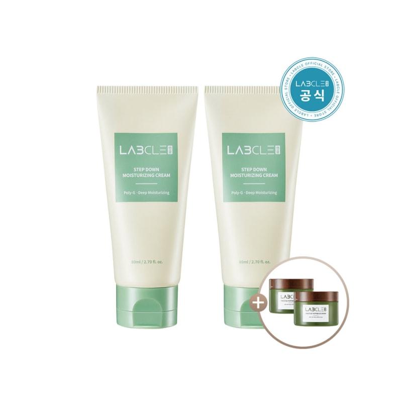 Step Down Moisturizing Cream 80ml X 2_Cream Sachet X 2