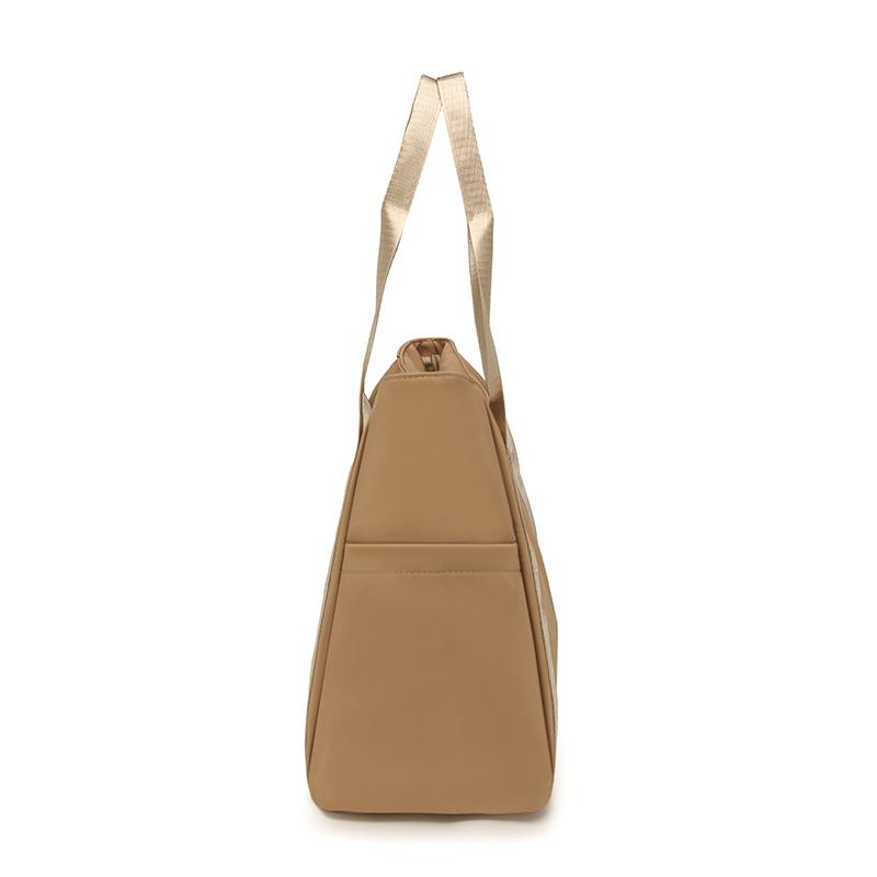 Large Capacity Tote Bag Women's Multi-Compartment Nylon Shoulder Bag