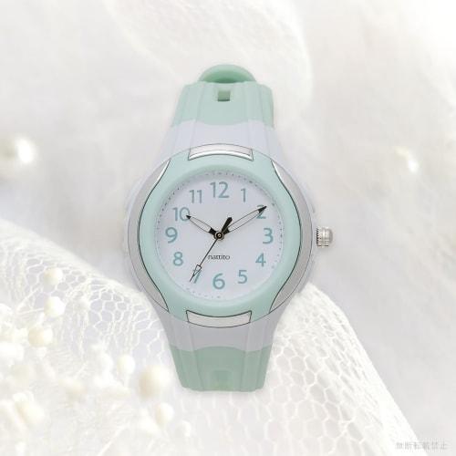 Fieldwork Women's Analog Watch with Urethane Strap, Green, YM103P-4