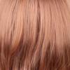 Trendy Long Curly Wig with Air Bangs - Realistic Fluffy Waves for a Fashionable Look