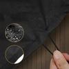 Cover For Woodfire Grill Cover Backyard Cooking 600D Oxford Fabric Easy To Clean Elastic Drawstring Easy Maintenance Grill Cover