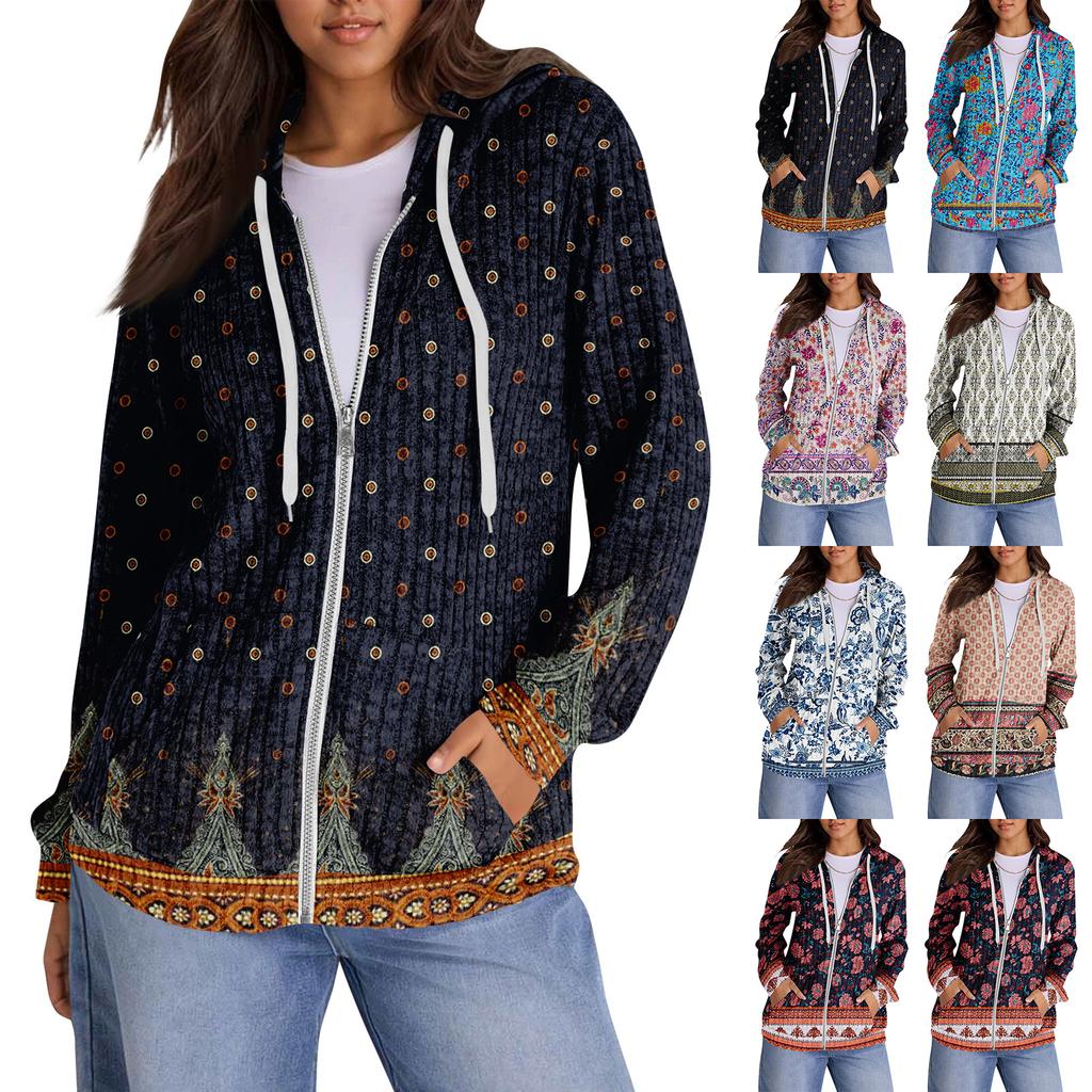 Hoodies For Women Trendy Tops Casual Fall Fashion Long Sleeve Sweatshirt With Pockets Pullover Lightweight