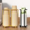 Cup Storage Holder Luxury Disposable Cup Support Frame Household Kitchen Paper Cup Holder Tea Cups Dispenser Kitchen Gadget