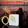 Sensor Sound Christmas Music Speaker With Led String Decorative Lights For Party